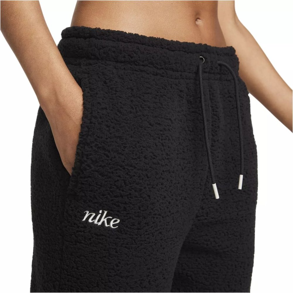 NIKE Therma-FIT Sizes Large (12/14) BLACK Fleece Training Pants NEW - Picture 2 of 5